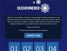 Tablet Screenshot of duchenneber.com